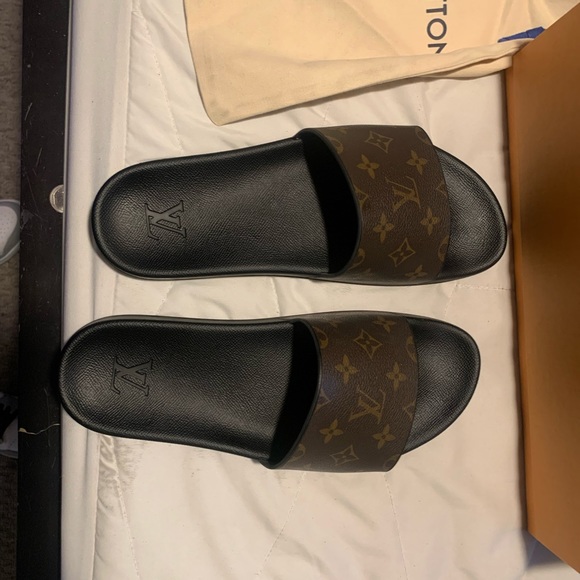 Louis Vuitton waterfront mule slides browns main image 4